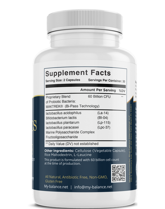 Probiotics 60 billion - Max Strength